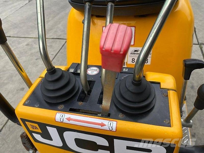 JCB 8008 Morain & 3 godets Excavadoras sobre orugas