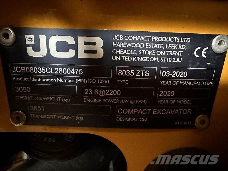 JCB 8035 ZTS Raupenbagger