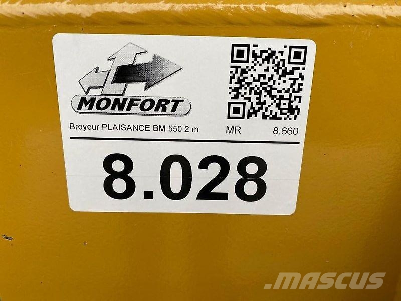 Plaisance BM 550 2 m Wood chippers