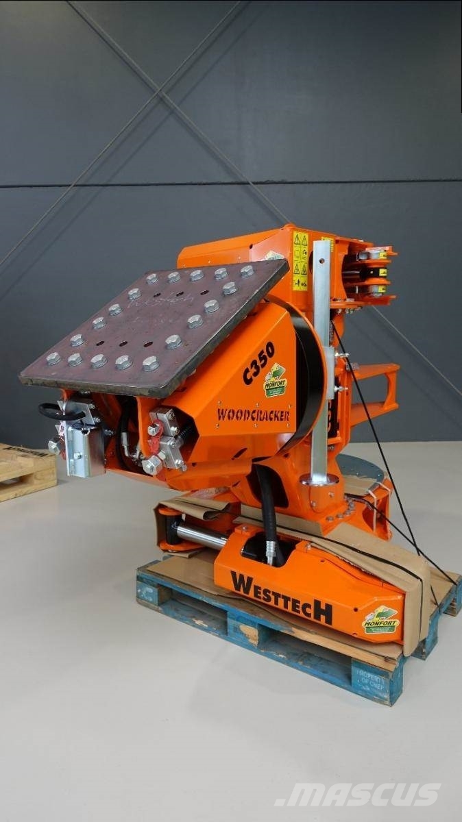 Westtech Woodcracker C 350 Double Rotation Power tilt Landbruk - Annet
