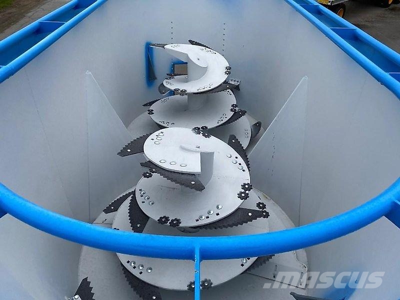 Zamet Mixer Wagon Fider Fider 2 Vis 20m³ Söödajagajad/mikserid