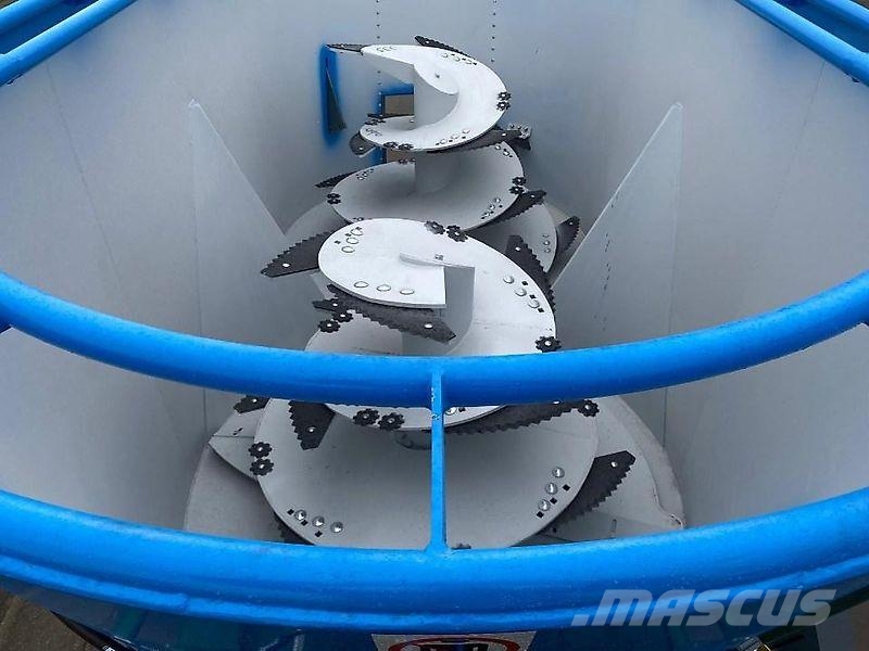 Zamet Mixer Wagon Fider Fider 2 Vis 20m³ Söödajagajad/mikserid