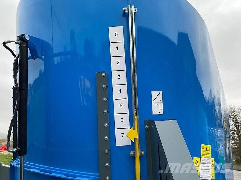 Zamet Mixer Wagon Fider Fider 2 Vis 20m³ Söödajagajad/mikserid