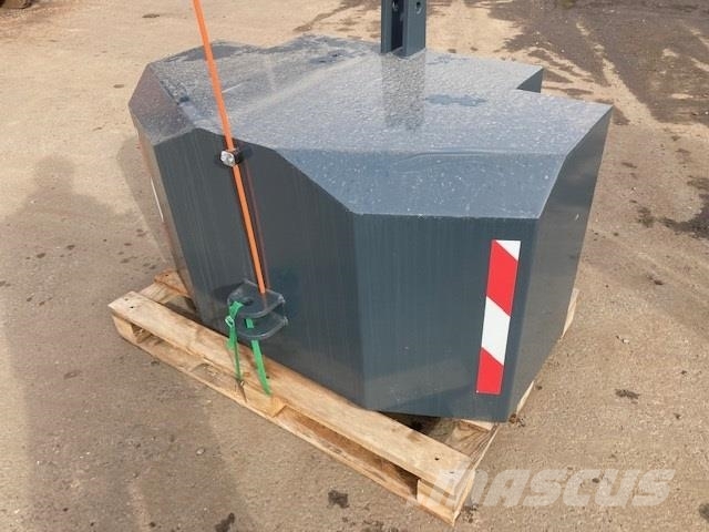 - - - 1500 KG Frontvægt Przednie obciążniki