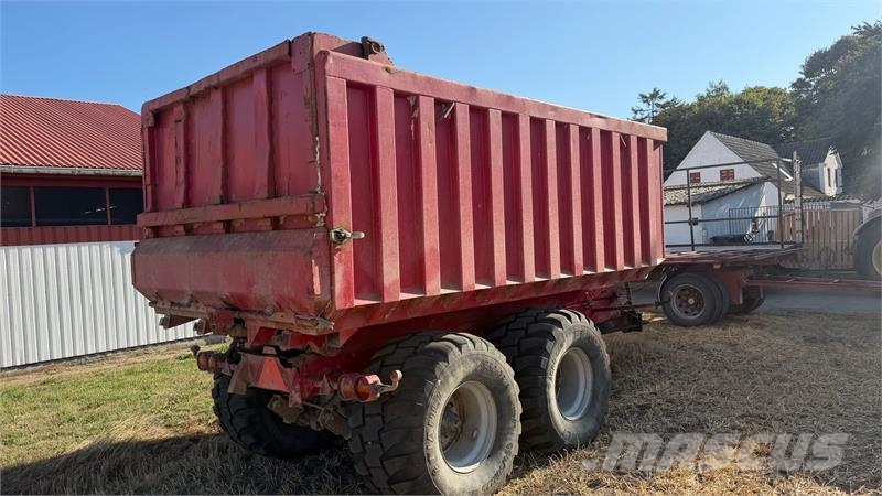 BS 16 ton BREDE HJUL, BOOGIE, HYDRAULISK BAGSMÆK Kiper prikolice