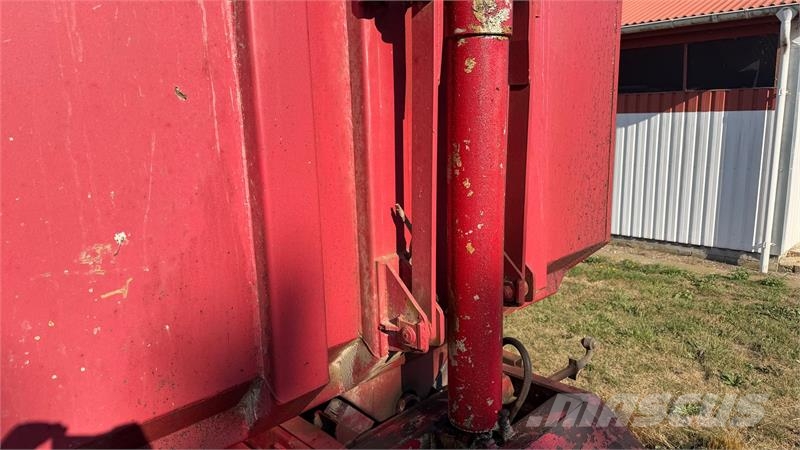 BS 16 ton BREDE HJUL, BOOGIE, HYDRAULISK BAGSMÆK Kiper prikolice