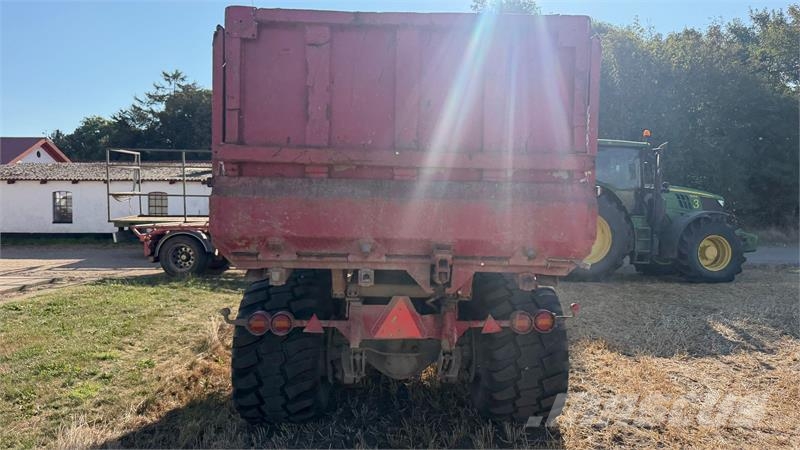 BS 16 ton BREDE HJUL, BOOGIE, HYDRAULISK BAGSMÆK Kiper prikolice