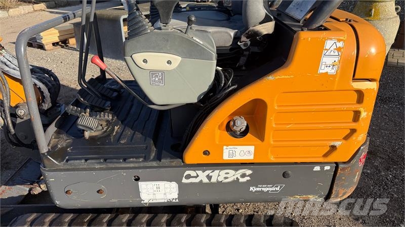 CASE CX18C KUN KØRT 808 timer Міні-екскаватори < 7т