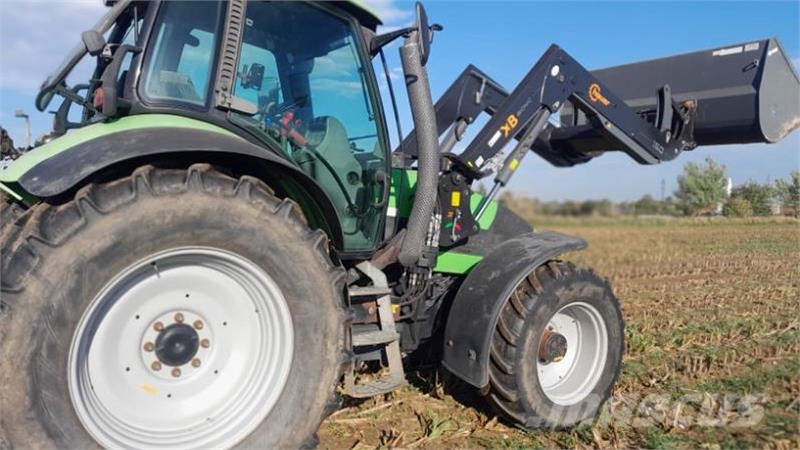 Deutz-Fahr Agrotron 165.7 MED HAUER XB150 FRONTLÆSSER Tractors