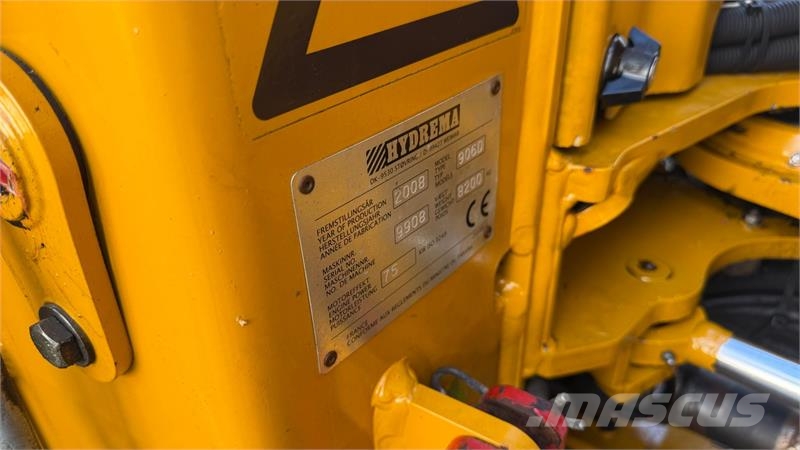 Hydrema 906D KUN 8000 TIME, ESD DOBBELTCOMMAND Tractopelle