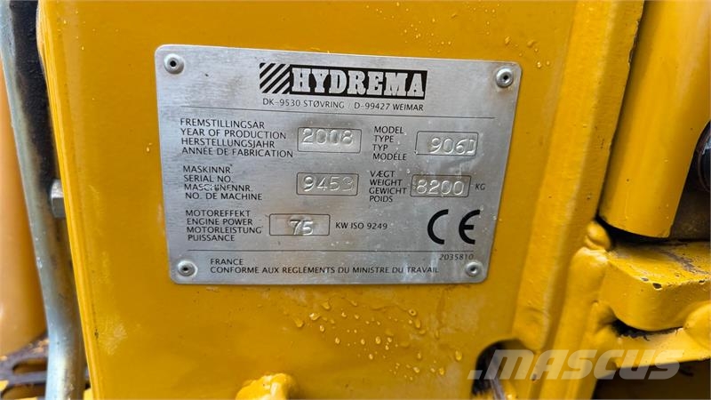 Hydrema 906D Velkørende rendegraver med ESD Dobbeltcommand Rýpadlo-nakladače