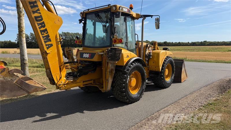 Hydrema 906E Flot brugt rendegraver med Engcon rotortilt, Backhoe loaders