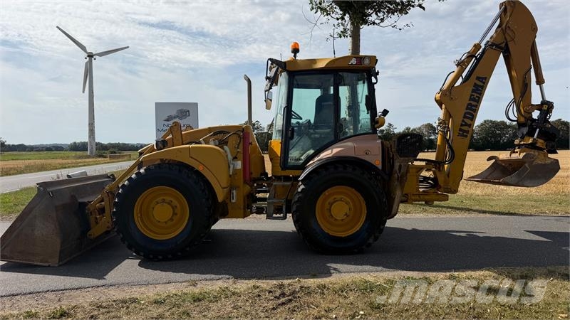 Hydrema 906E Flot brugt rendegraver med Engcon rotortilt, Backhoe loaders