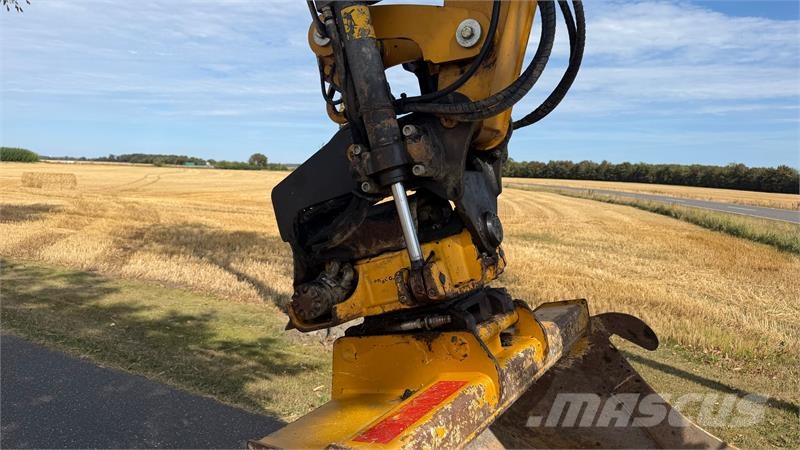 Hydrema 906E Flot brugt rendegraver med Engcon rotortilt, Backhoe loaders