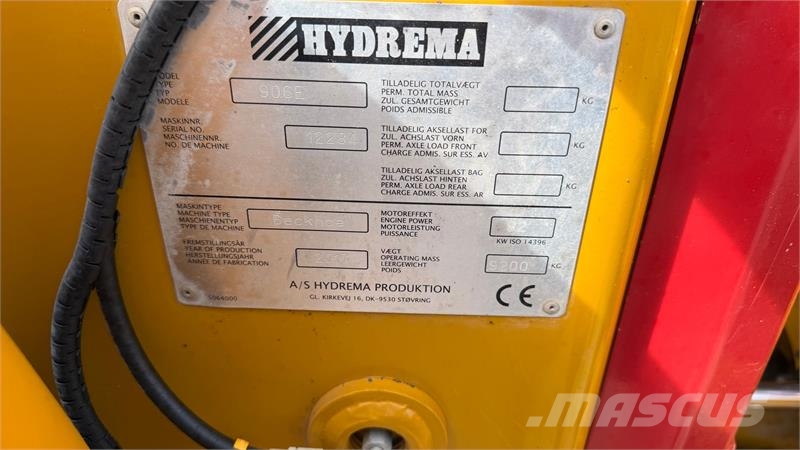 Hydrema 906E Flot brugt rendegraver med Engcon rotortilt, Backhoe loaders