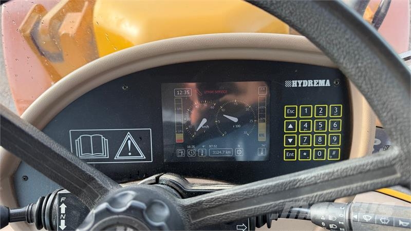 Hydrema 926D Fin rendegraver med Rotortilt med klo samt ES Rendegravere