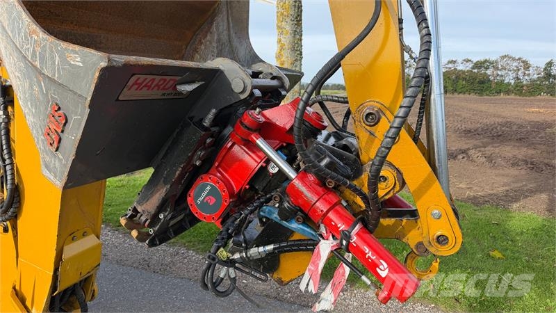 Hydrema 926D Fin rendegraver med Rotortilt med klo samt ES Rendegravere