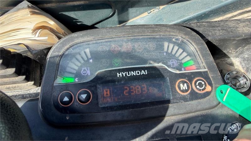 Hyundai EX16-9 Planerblad med tilt samt 2 ekstraskovle med Minigraafmachines < 7t