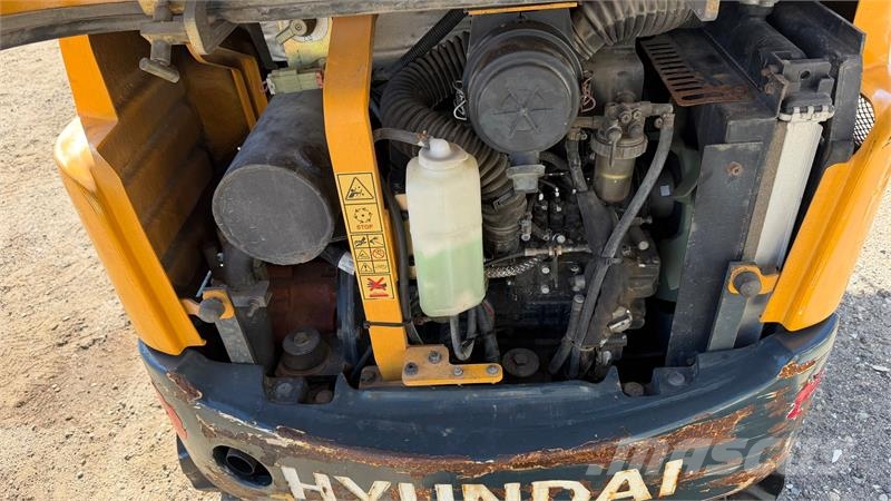 Hyundai EX16-9 Planerblad med tilt samt 2 ekstraskovle med Minigraafmachines < 7t