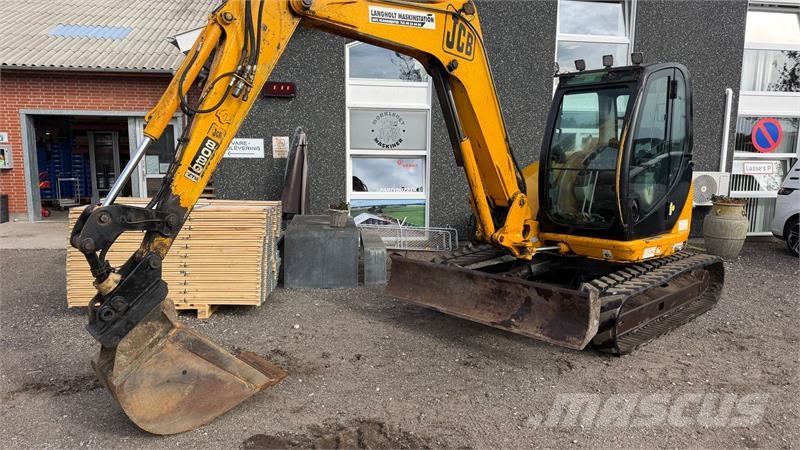 JCB 8080 ZTS Rigtigt fin brugt gravemaskine fra JCB Gravemaskiner på larvebånd