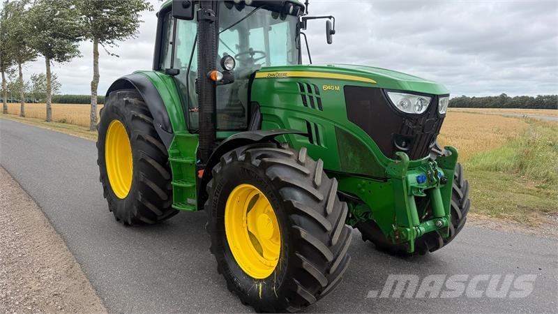 John Deere 6140M Frontlift, TLS Affjedret foraksel, LS udtag Tracteur