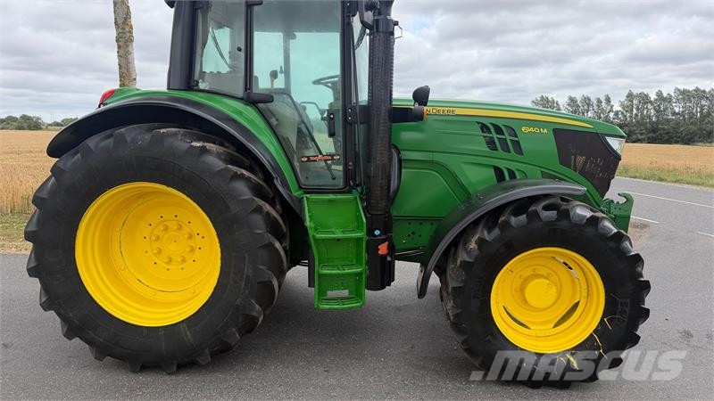 John Deere 6140M Frontlift, TLS Affjedret foraksel, LS udtag Tracteur