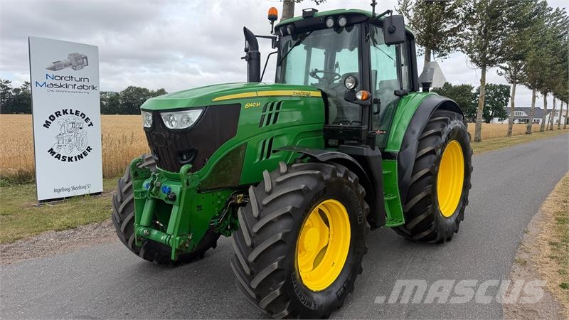 John Deere 6140M Frontlift, TLS Affjedret foraksel, LS udtag Tracteur