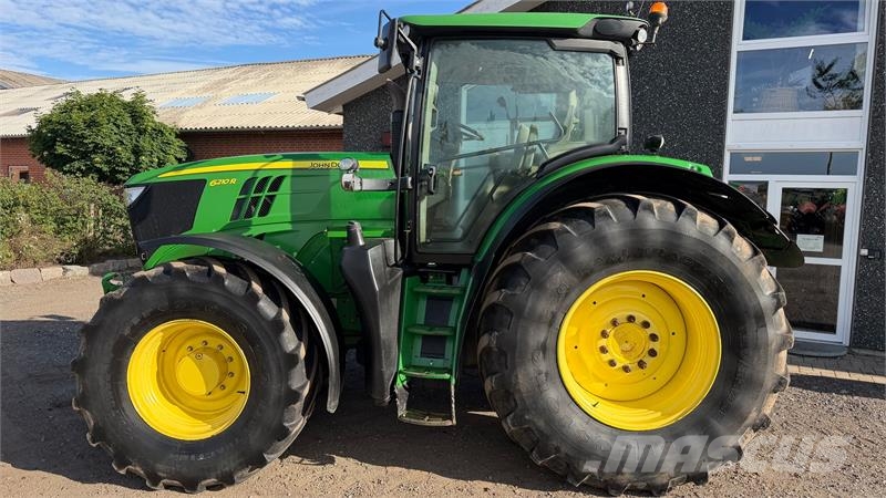 John Deere 6210R Frontlift, DirectDrive Tracteur