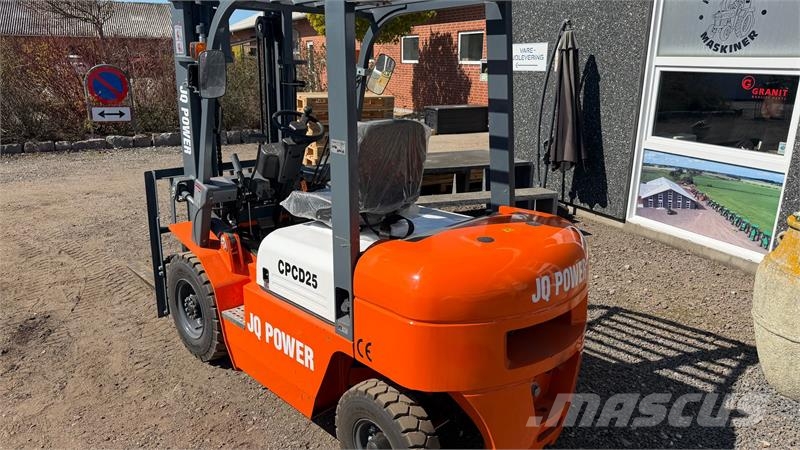 JQ Power CPCD25 Fin truck med Sideskift, kan løfte 2500 KG  شاحنات الديزل