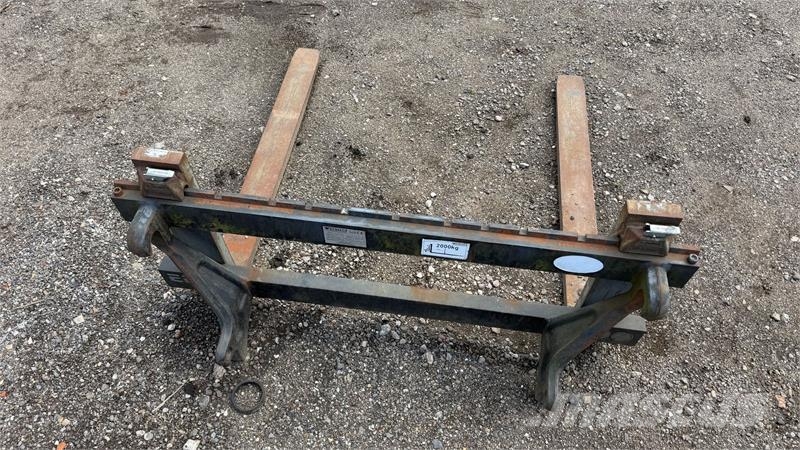 Vetter Pallegafler 2 tons, 100 cm lange gafler, 120 cm br Vidlice
