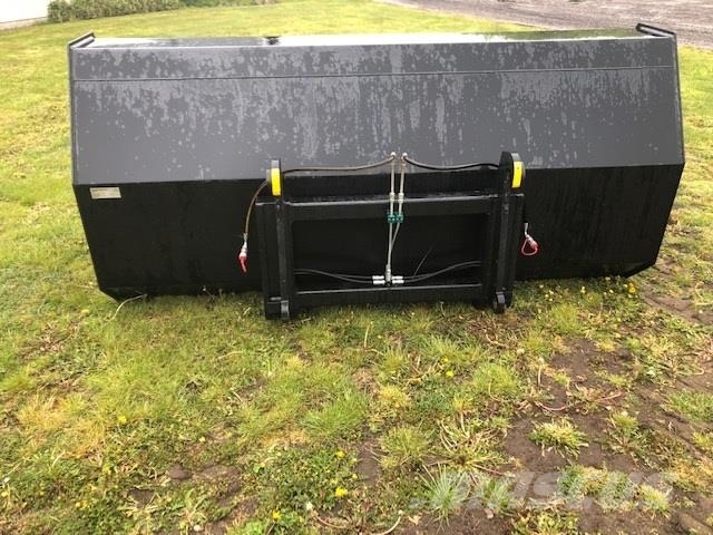 Volvo KIRK K16280 op til 5,1m3 HØJTIP Carregadeiras de rodas