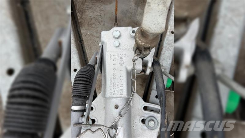  Woodford FBT-230 Fin 2 aksel maskintrailer Прочие прицепы