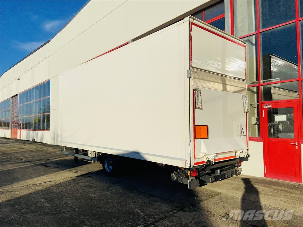 Ackermann Z-KA-F10.5/7,5 1 Achs Kofferanhänger mit Ladebord Box body trailers