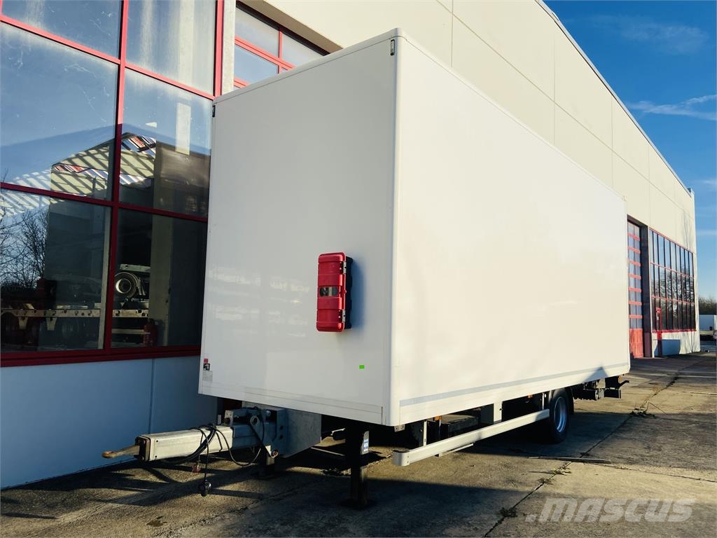 Ackermann Z-KA-F10.5/7,5 1 Achs Kofferanhänger mit Ladebord Box body trailers