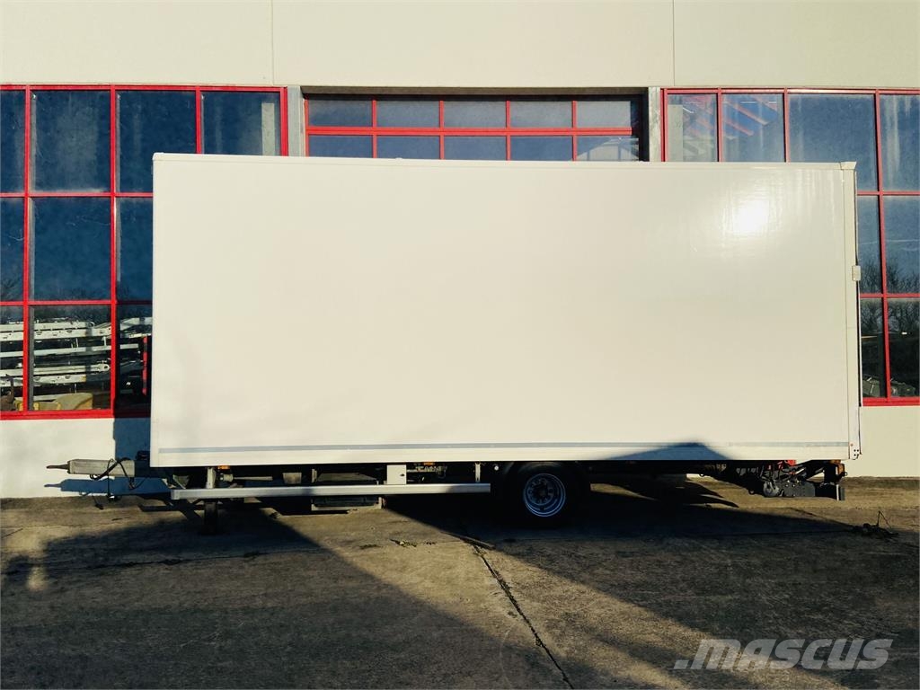 Ackermann Z-KA-F10.5/7,5 1 Achs Kofferanhänger mit Ladebord Box body trailers