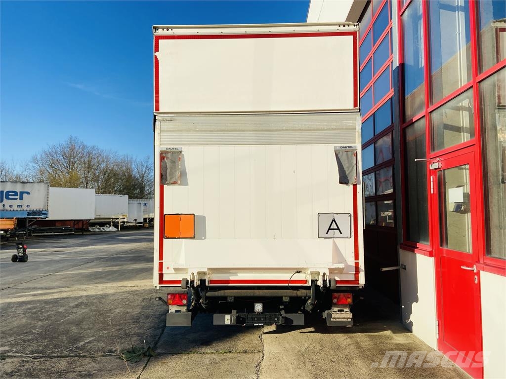 Ackermann Z-KA-F10.5/7,5 1 Achs Kofferanhänger mit Ladebord Box body trailers