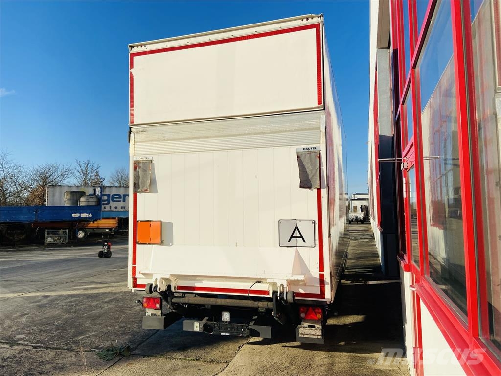 Ackermann Z-KA-F10.5/7,5 1 Achs Kofferanhänger mit Ladebord Box body trailers