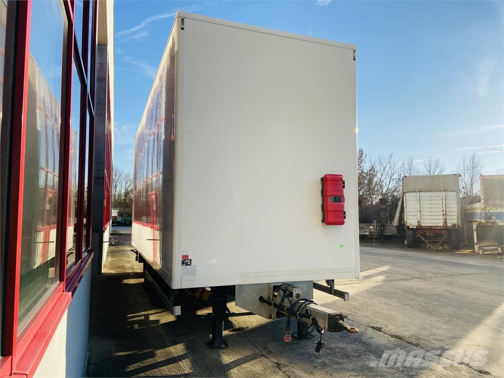 Ackermann Z-KA-F10.5/7,5 1 Achs Kofferanhänger mit Ladebord Box body trailers