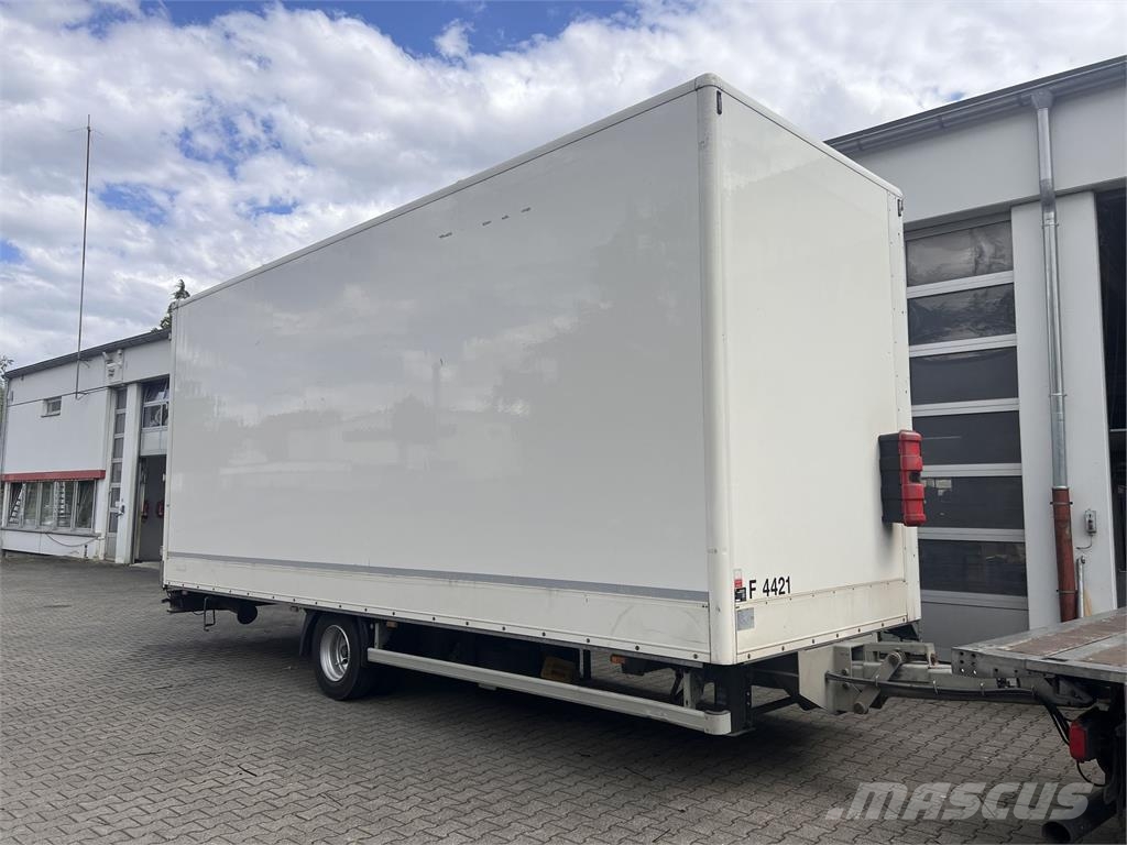 Ackermann Z-KA-F10.5/7,5 1 Achs Planenanhänger 10,5 t GG Remolques de caja de lona
