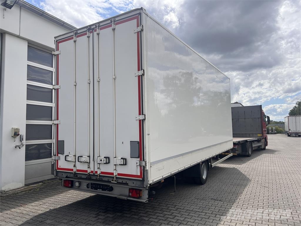 Ackermann Z-KA-F10.5/7,5 1 Achs Planenanhänger 10,5 t GG Remolques de caja de lona