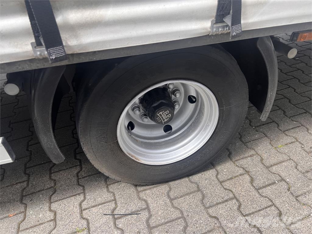 Ackermann Z-KA-F10.5/7,5 1 Achs Planenanhänger 10,5 t GG Remolques de caja de lona