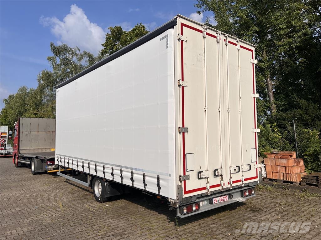 Ackermann Z-KA-F10.5/7,6 1 Achs Planenanhänger 10,5 t GG مقطورات بغطاء جانبي