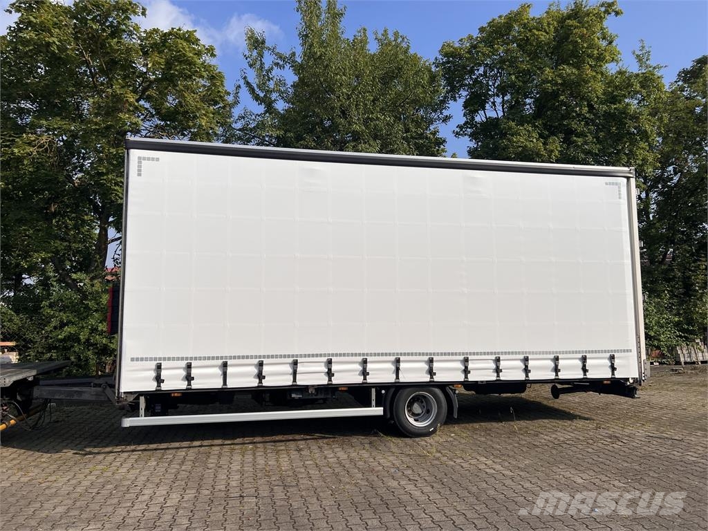 Ackermann Z-KA-F10.5/7,6 1 Achs Planenanhänger 10,5 t GG مقطورات بغطاء جانبي