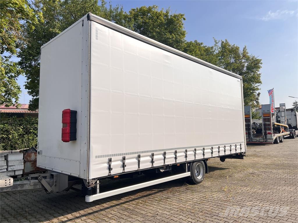Ackermann Z-KA-F10.5/7,6 1 Achs Planenanhänger 10,5 t GG مقطورات بغطاء جانبي