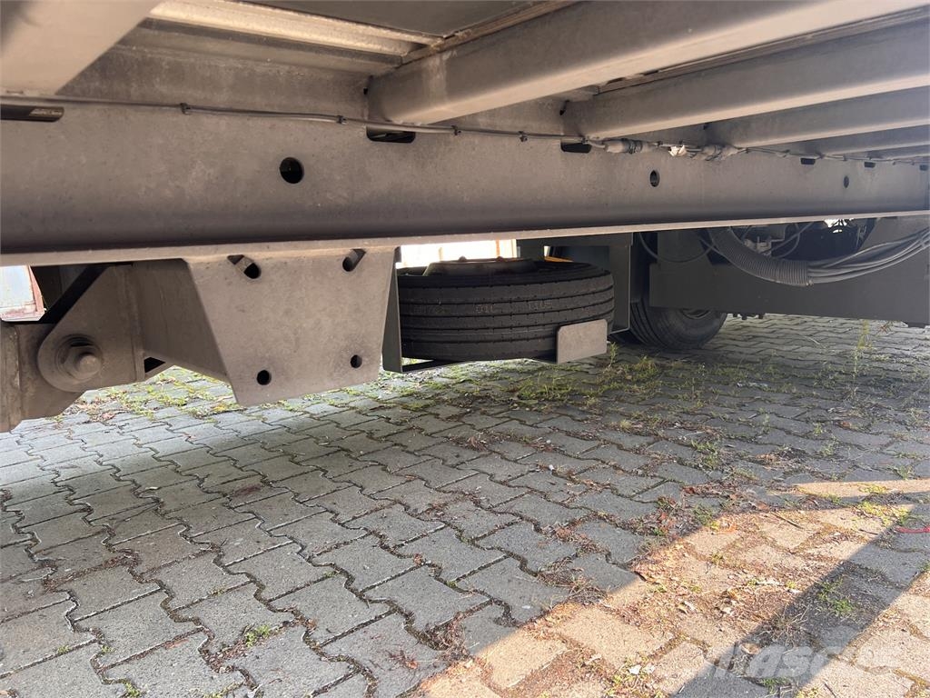 Ackermann Z-KA-F10.5/7,6 1 Achs Planenanhänger 10,5 t GG مقطورات بغطاء جانبي