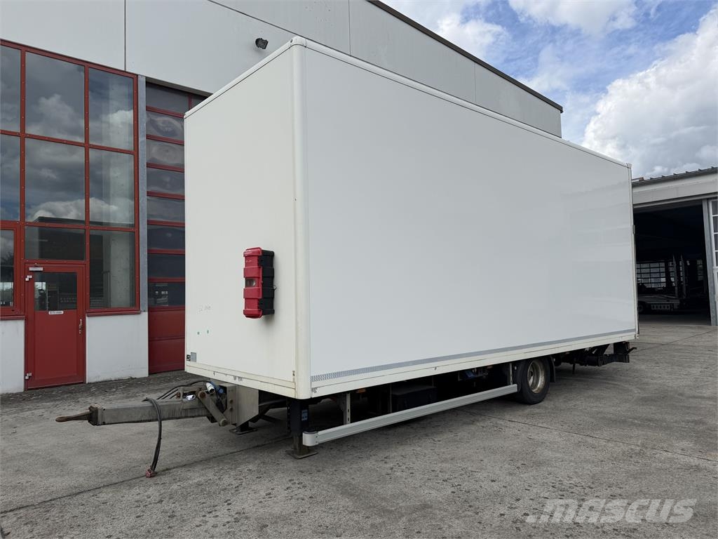 Ackermann Z-KA-F10.5/7,6 1 Achs Kofferanhänger mit Ladebord Box body trailers