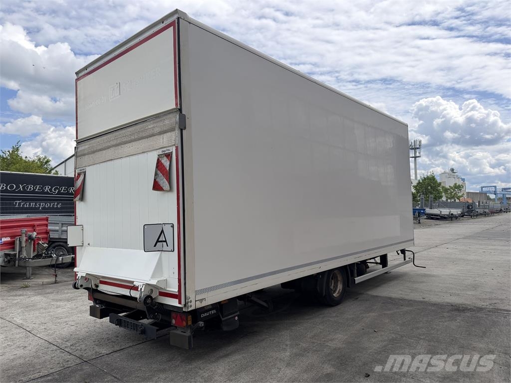 Ackermann Z-KA-F10.5/7,6 1 Achs Kofferanhänger mit Ladebord Box body trailers