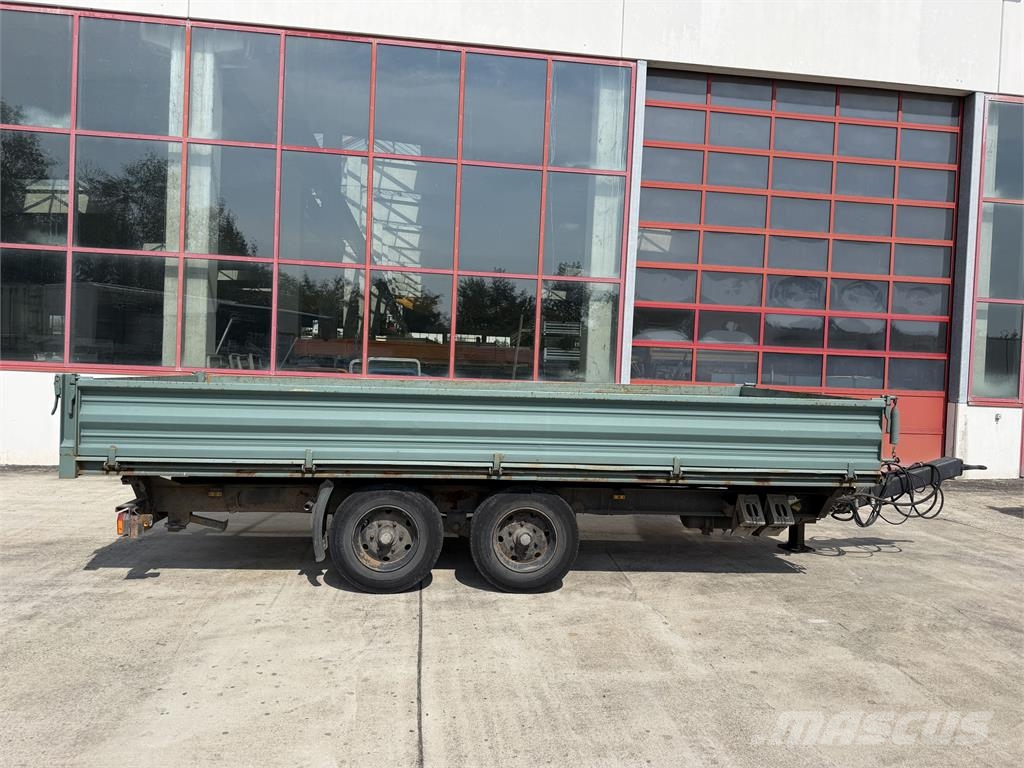  HIRTH TD 105A Tandemkipper- Tieflader Kipper