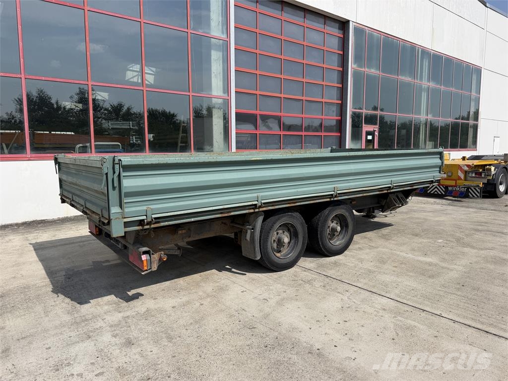  HIRTH TD 105A Tandemkipper- Tieflader Kipper
