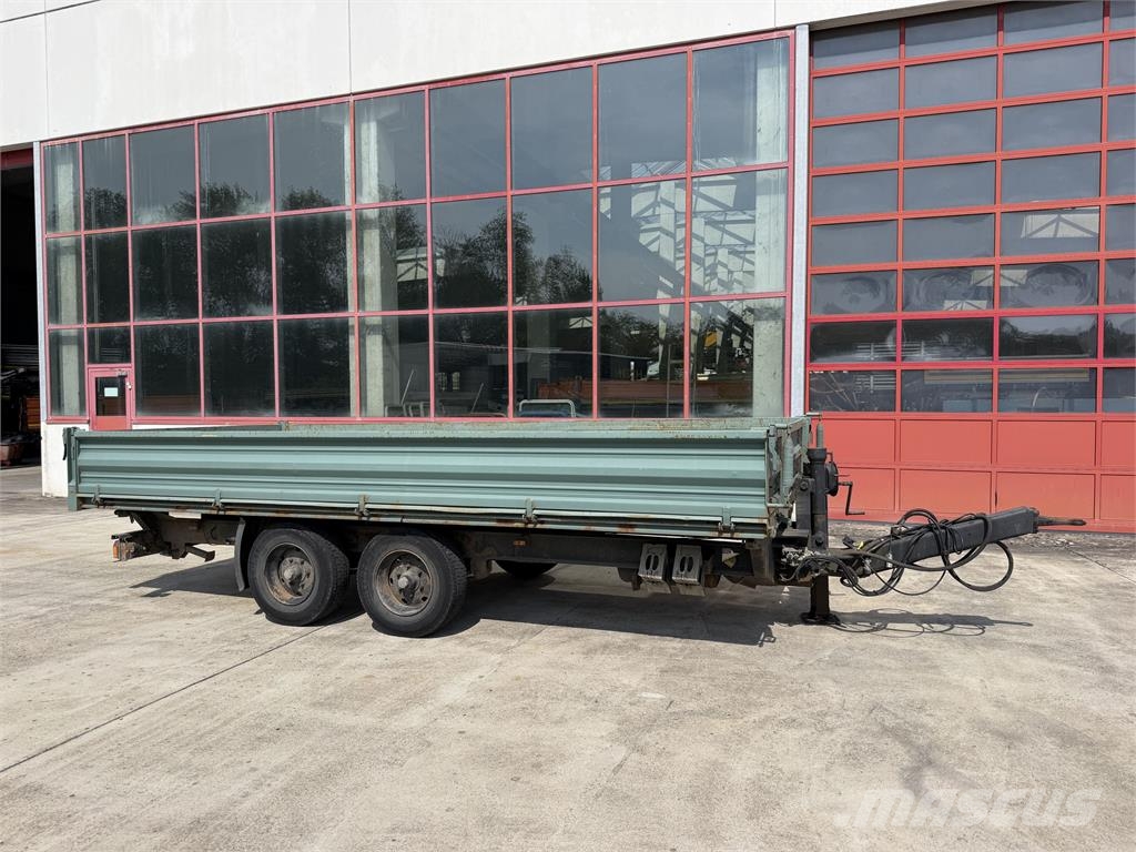  HIRTH TD 105A Tandemkipper- Tieflader Kipper